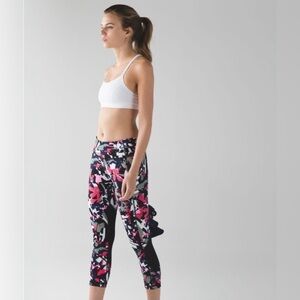 Lululemon Pace Rival Crop in Pop Cut Boom Juice Multi
